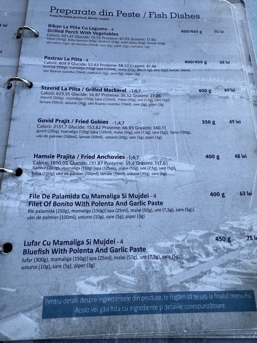 The Muse - Restaurant Menu - Image 1